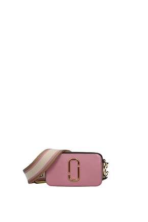 Marc Jacobs حقيبة كروس بودي نساء جلد البنفسجي متعدد الألوان