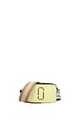 Marc Jacobs Crossbody Bag Women Leather Yellow Multicolor