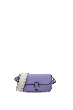 Marc Jacobs Crossbody Bag 3 ways to wear Women Leather Violet Daybreak