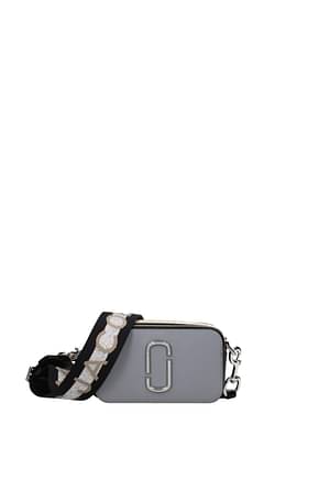 Marc Jacobs حقيبة كروس بودي نساء جلد رمادي Grigio Lupo