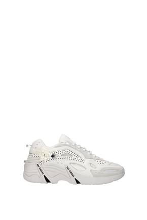 Raf Simons Sneakers cylon 21 Homme Cuir Blanc Transparent
