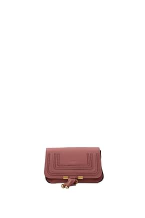 Chloé Backpacks and bumbags Women Leather Pink Rust
