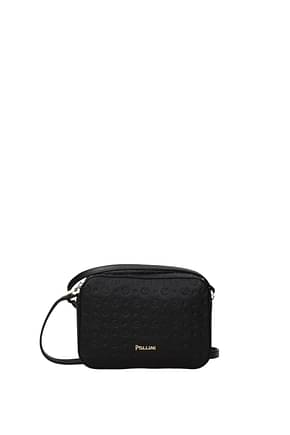 Pollini Crossbody Bag Women Leather Black