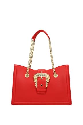 Versace Jeans Shoulder bags couture Women Polyurethane Red