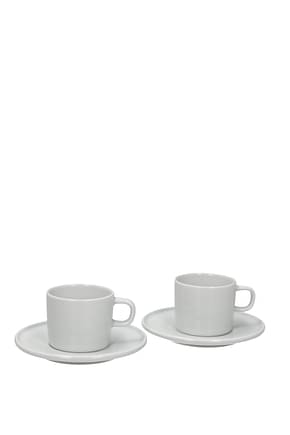 Alessi Thé et Café set x 2 Maison Porcelaine Blanc