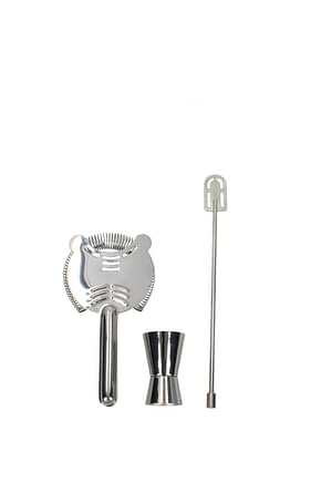 Alessi Kitchenware mixing kit our roots Home Stainless Steel 18/10 Silver