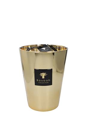 Baobab Collection Candles and Candleholders les exclusives aurum Home Glass Gold Gold