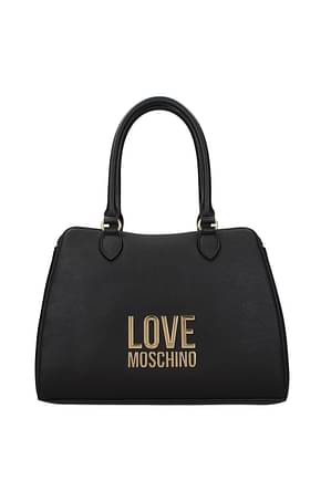 Love Moschino Handtaschen Damen Polyurethan Schwarz