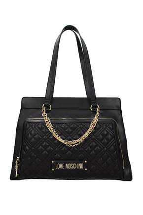 Love Moschino Shoulder bags Women Polyurethane Black