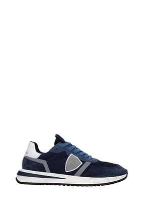 Philippe Model Sneakers tropez 2.1 Men Fabric  Blue Royal Blue