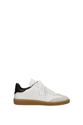 Isabel Marant Sneakers bryce Women Leather White Black
