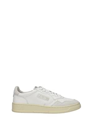 Autry Sneakers Women Leather White Light Grey