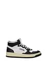 Autry Sneakers Men Leather White Black