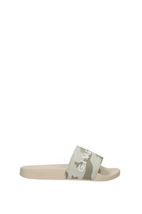 Givenchy Slippers and clogs Men Rubber Beige