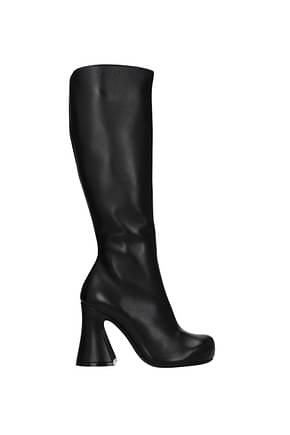 Marni Boots Women Leather Black