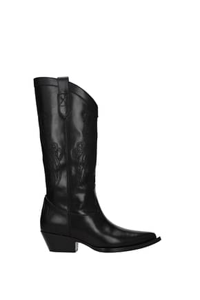 Etro Boots Women Leather Black