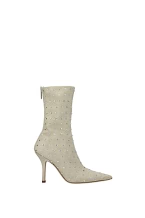 Paris Texas Ankle boots holly Women Suede Beige Stone