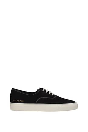 Common Projects Sneakers Men Suede Black
