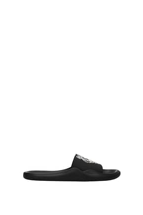 Kenzo Slippers and clogs Men Rubber Black