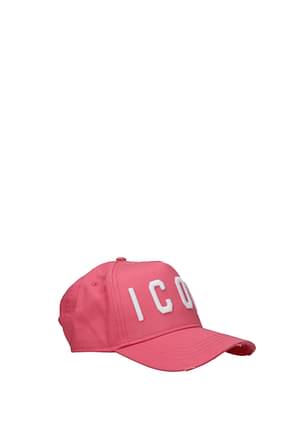 Dsquared2 Hats icon Women Cotton Pink