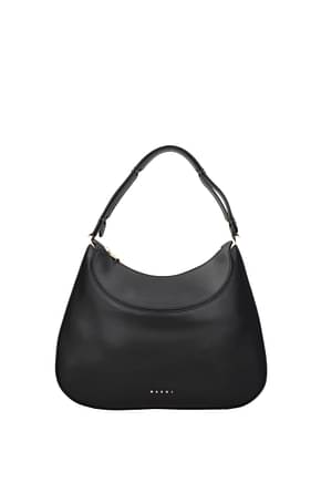 Marni Shoulder bags milano Women Leather Black