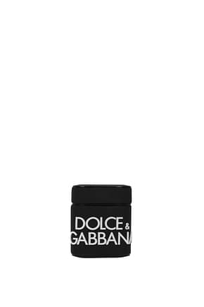 Dolce&Gabbana Idee regalo aripods second generation case Uomo PVC Nero Bianco