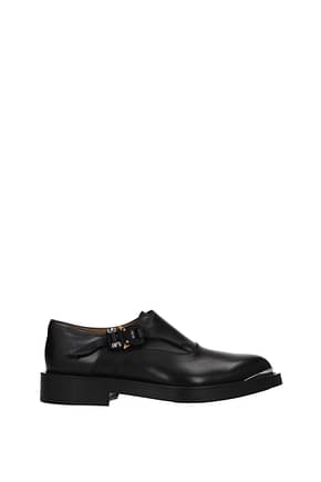 Christian Dior Lace up and Monkstrap evidence Men Leather Black