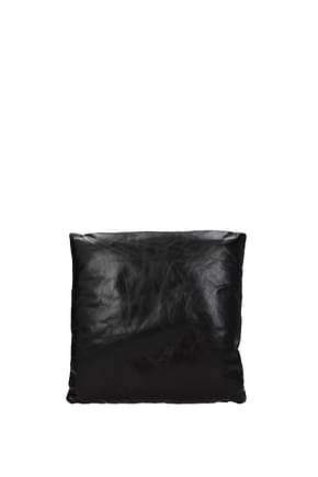 Bottega Veneta Pochette  cushion Femme Cuir Noir