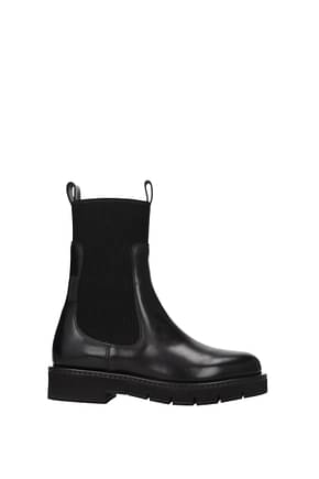 Salvatore Ferragamo Ankle boots rook Women Leather Black