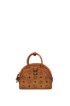 MCM Handbags Women Leather Brown