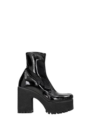 Miu Miu Ankle boots Women Patent Leather Black