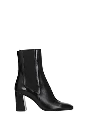 Sergio Rossi Ankle boots Women Leather Black