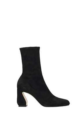 Sergio Rossi Ankle boots si rossi Women Suede Black
