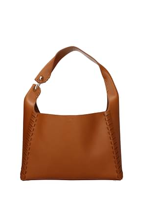 Chloé Shoulder bags Women Leather Brown Caramel