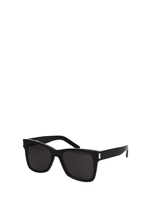 Saint Laurent Sunglasses Men Acetate Black