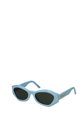 Christian Dior نظارة شمسيه diorsignature نساء خلات أزرق لون أخضر