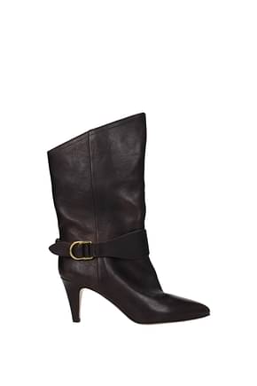 Isabel Marant Ankle boots Women Leather Brown