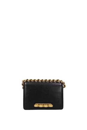 Alexander McQueen Handbags Women Leather Black