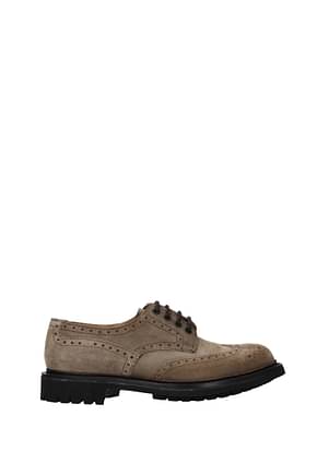 Church's Lace up and Monkstrap mc pherson Men Suede Brown Bamboo