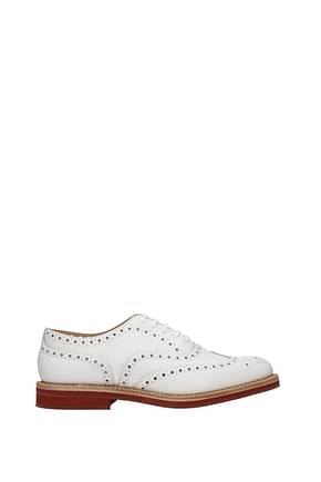 Church's Lace up and Monkstrap downton h Men Leather White