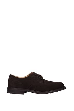 Church's Lace up and Monkstrap newark Men Suede Brown