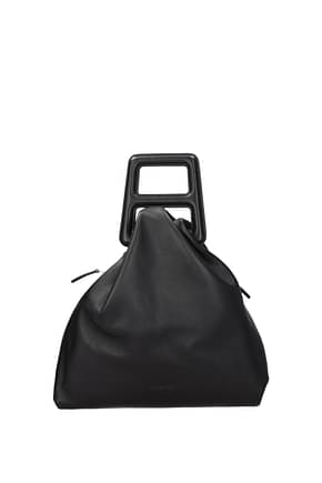 Ambush Handbags a Women Leather Black