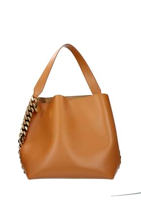 Stella McCartney Shoulder bags Women Eco Leather Beige Corn