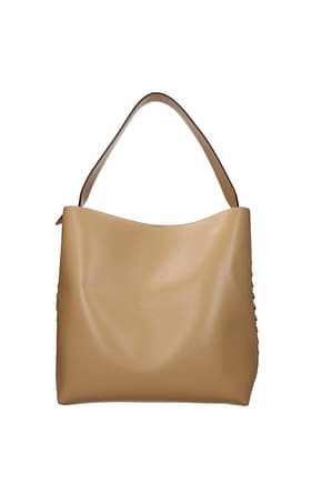 Stella McCartney Shoulder bags Women Eco Leather Beige Sand
