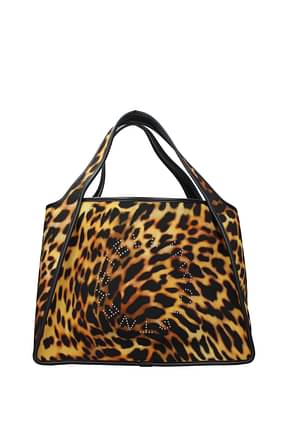 Stella McCartney Handbags Women Fabric  Beige Leopard