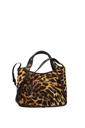Stella McCartney Handbags Women Organic Cotton Black Leopard