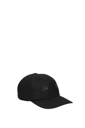 Alexander McQueen Hats Men Polyester Black