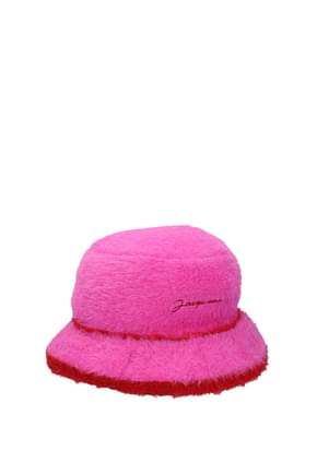 Jacquemus Hats le bob neve Women Polyamide Pink Red