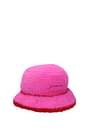 Jacquemus Hats le bob neve Women Polyamide Pink Red