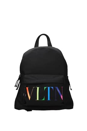 Valentino Garavani Backpack and bumbags Men Fabric  Black Multicolor